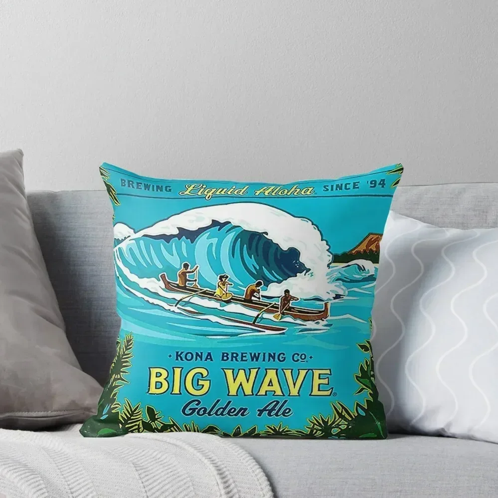 

Big Wave Throw Pillow Decorative Sofa Cushion Luxury Pillow Cover autumn pillowcase pillow