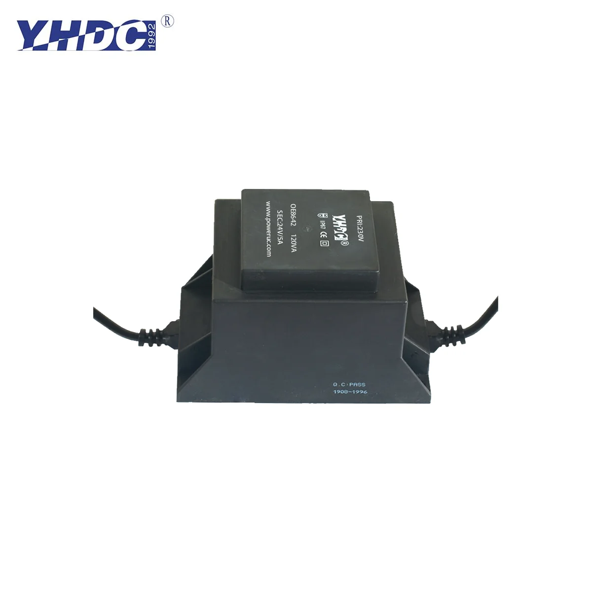 

YHDC OE8642 120VA 110V-380V / 6V/7.5V/9V/12V/15V/18V/24V Vacuum Epoxy Encapsulated Safety Isolation Transformer PCB Welding