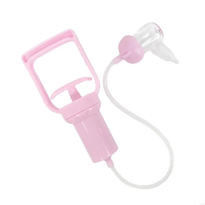 L8RB Handpulled Baby Nasal Aspirator with Soft Round Tip Manual Nose Cleaning Tool