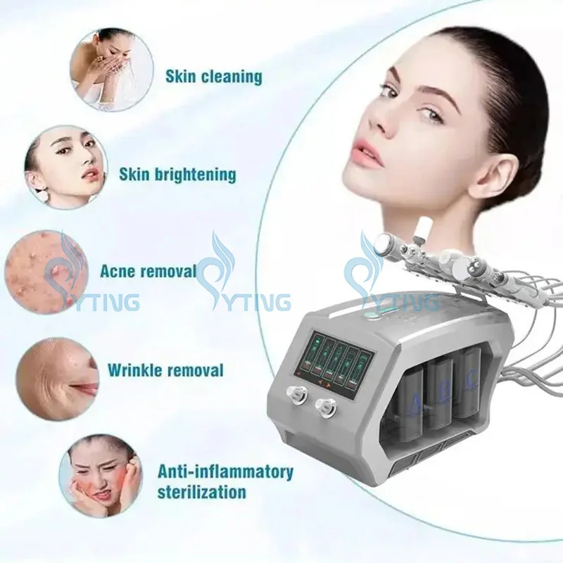 

Hydro Facial Aqua Peel Machine 7 in 1 Face Lift Dermabrasion Skin Care Rejuvenation Oxygen Water Jet Deep Cleaning Spa Use