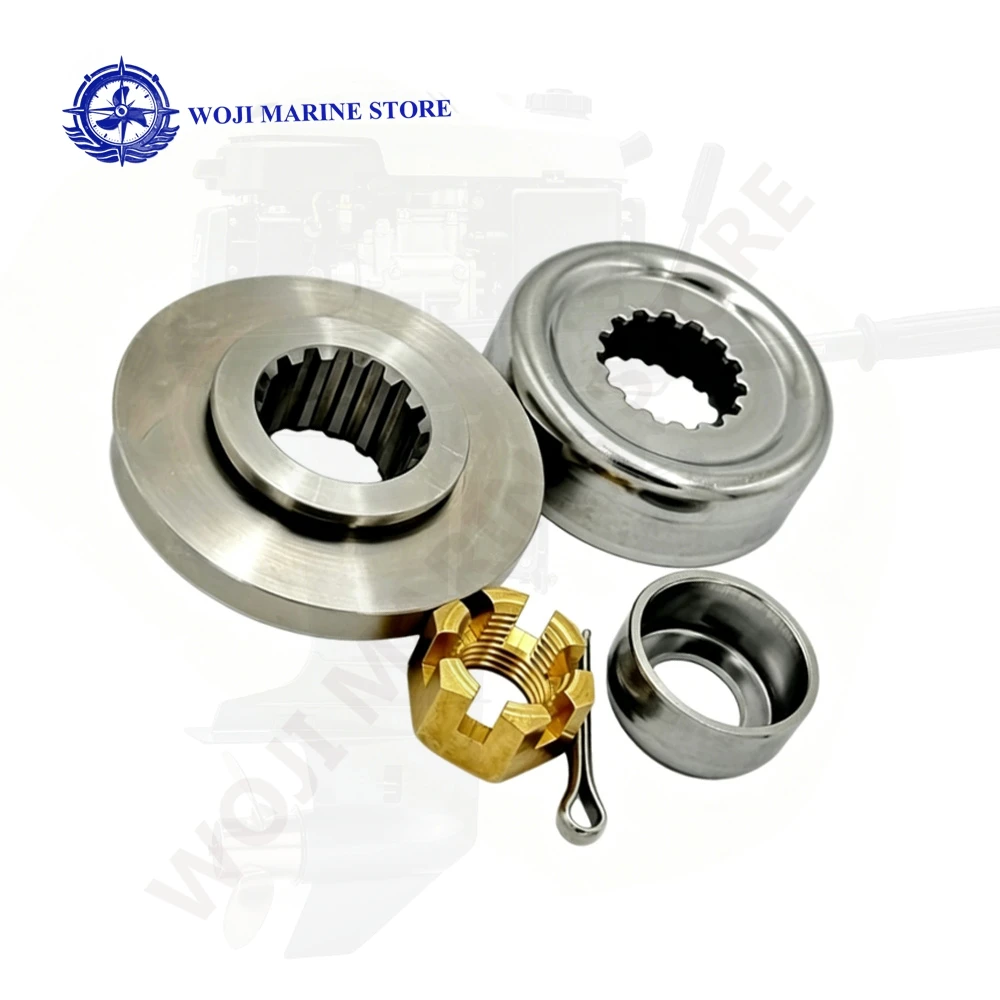 For Yamaha Outboard Motor 60/85HP 67F-W4599-00 Boats Pin Cotter Plate Washer Propeller Spacer Kit Boat part 67F-W4599