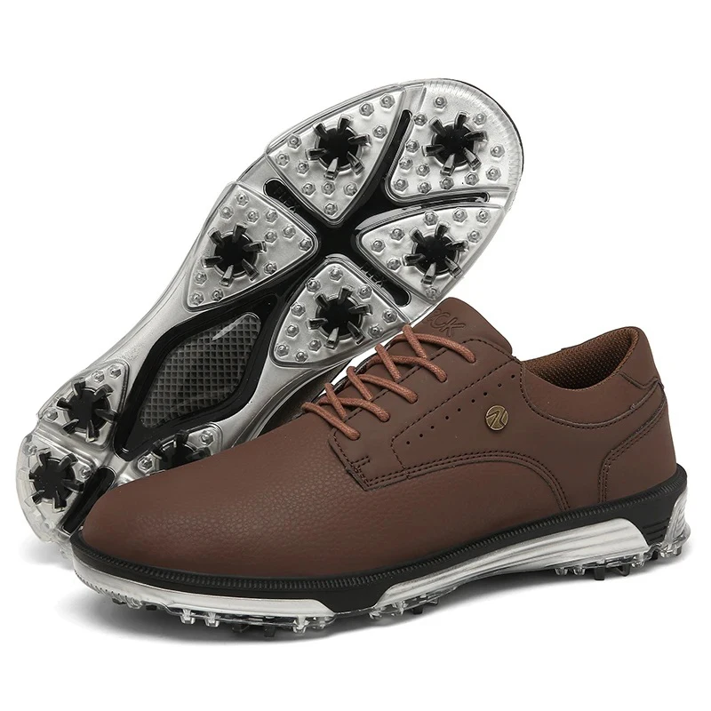 Waterproof Golf Shoes Men Golf Sneakers Men Outdoor Golfing Footwear Walking Sport Caddie Shoe Breathable Athletic 40-47