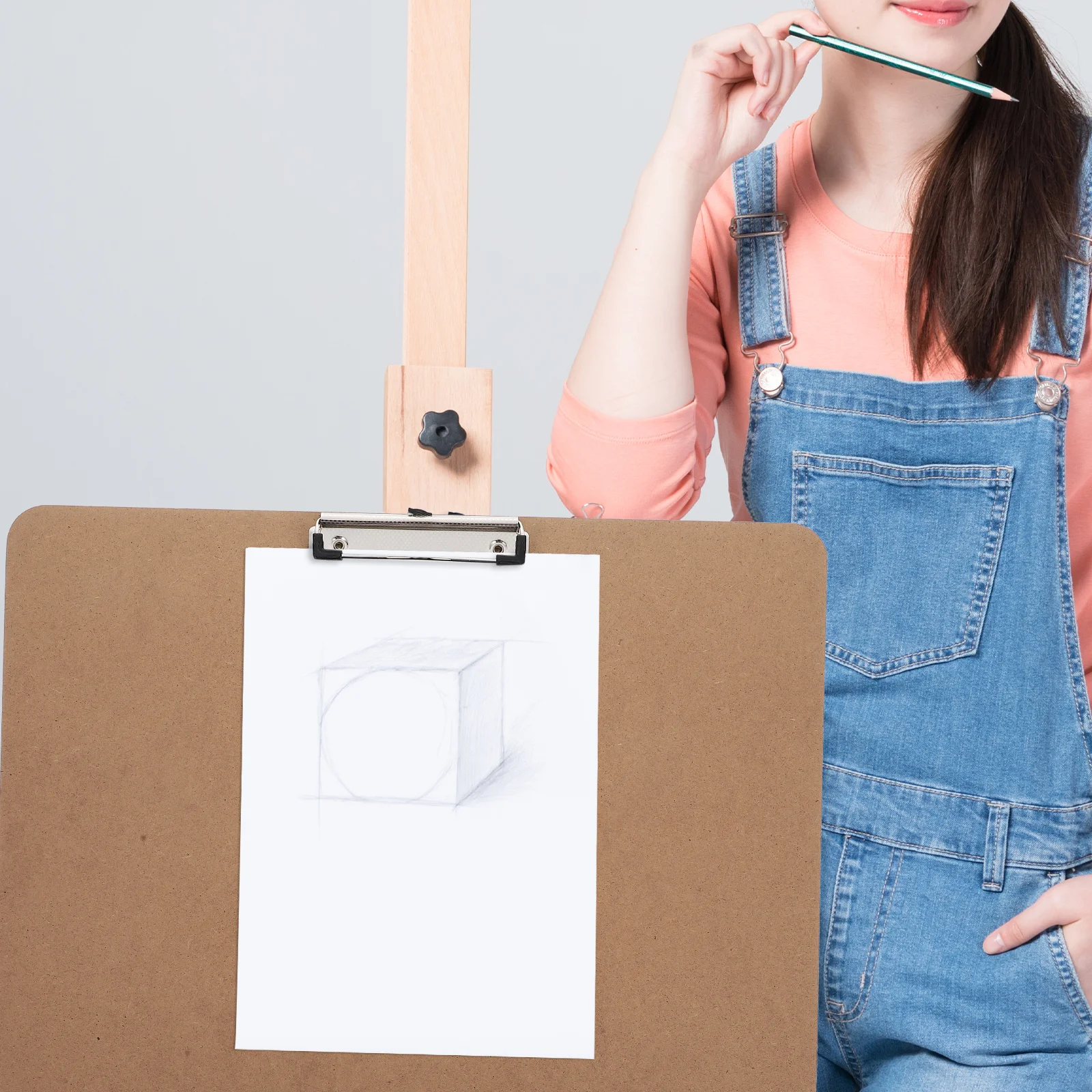 

2Pcs Large Art Clipboard Lightweight Drawing Board Clip for Professionals Students Artists Nurses Clipboard Holder