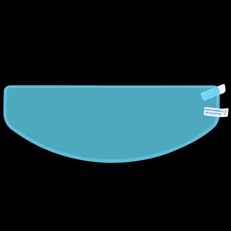 652F 안개 방지 범용 방수 오프로드 오토바이 헬멧 렌즈 필름 K4 AX8 헬멧 용 클리어 바이저 쉴드 패치 스티커