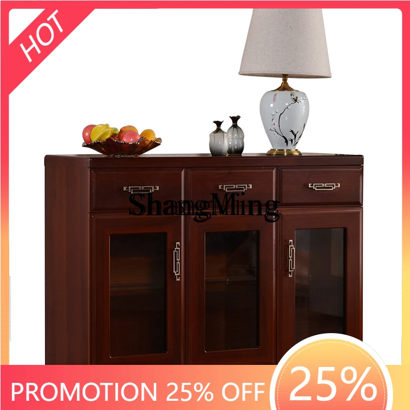 

ZYY new Chinese side cabinet living room multi functional modern simple dining room wall storage household tea cabinet