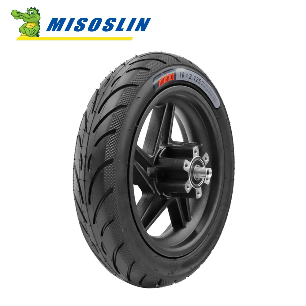 

Original 10inch 10x2.125 Rear Wheel For Ninebot KickScooter F20 F30 F40 Electric Scooter Rear Tire Assembly Accessories