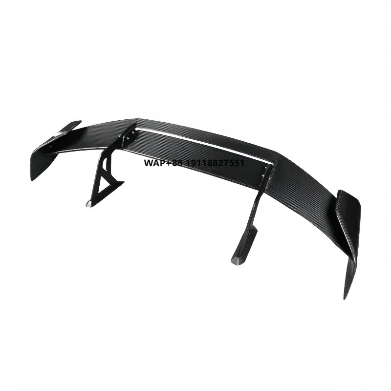 Modified Carbon Fiber Large Spoiler for Track Version AD Model M3/M4/M5/M6/M2 Series Sedan Car with Bracket