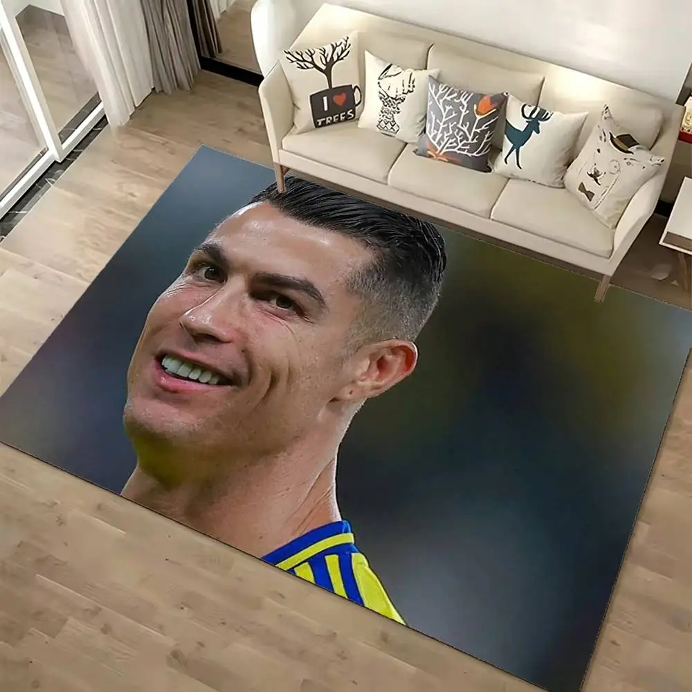 D-Cristiano Ronaldo Football Floor Mat Rugs Soft Bedroom Floor Anti-skid Household Carpets