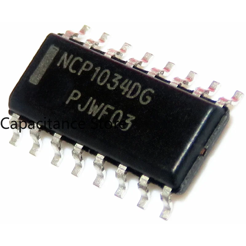 10PCS NCP1034DR2G NCP1034DG New Original LCD Power Management Chip SMD SOP-16