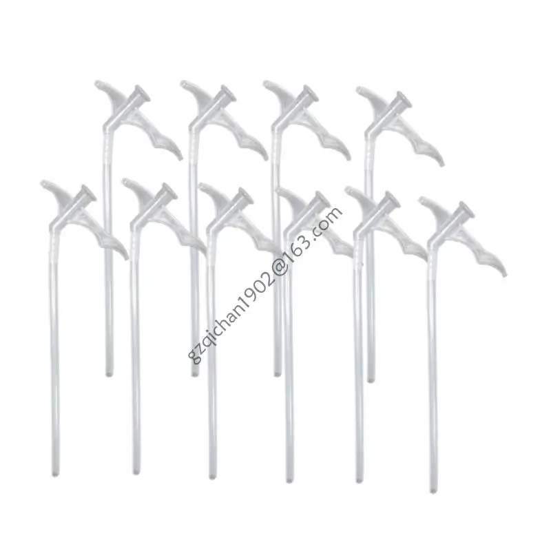

X7ab 10pcs Домашнее прозрачное наполнение профессионального замены спрыски