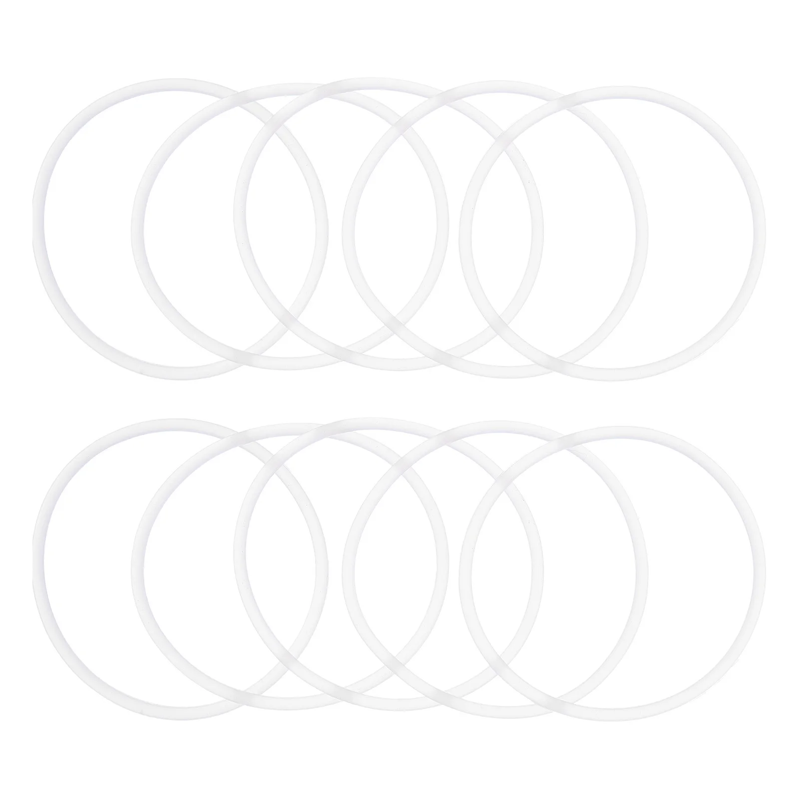 10Pcs Water Filter Housing Silicone Seal Rings Replacement O-Rings Gasket Set Leak Repair Kit Seal O-Ring Sealing Washer