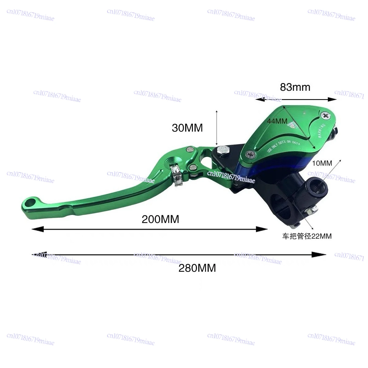 Motorcycle Hydraulic Clutch Lower Pump, High Performance Aluminum Alloy Compact Motorcycle Force Saving Clutch Kit