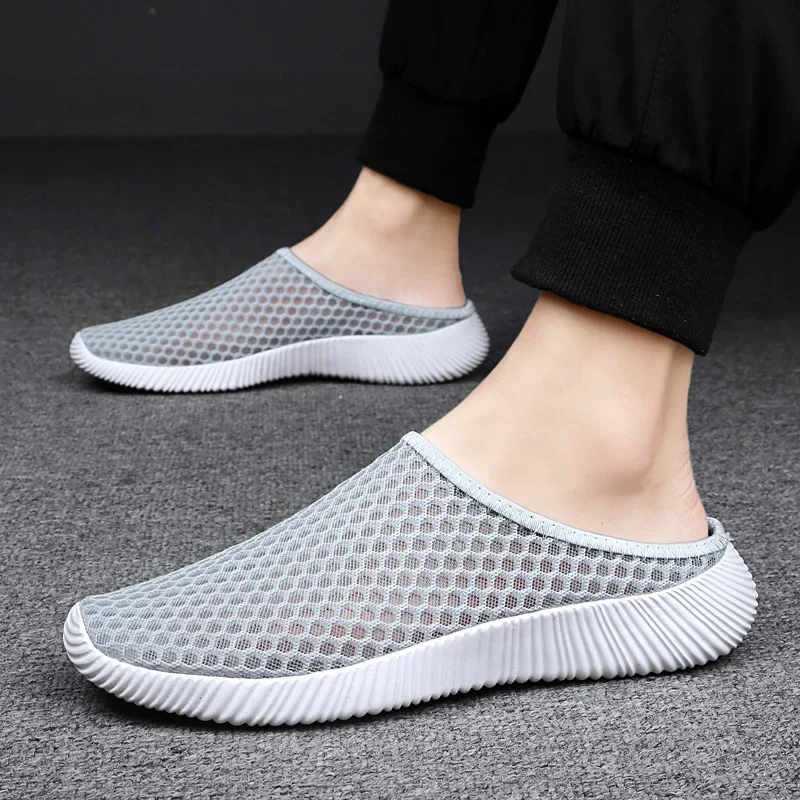 Summer Mesh Shoes Men Man Loafers Shoe Men's Without Heel Vulcanize Shoes for Low Price Free Shipping Delivery 2026 Plus Size 45