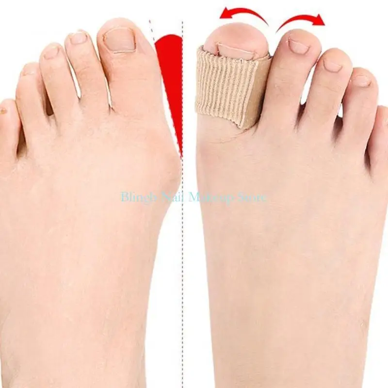 28TA Breathable Open Toe Toe Protectors Soft Fiber Toe Covers with AntiAbrasion Design for Highly Heel and Athletic Shoes