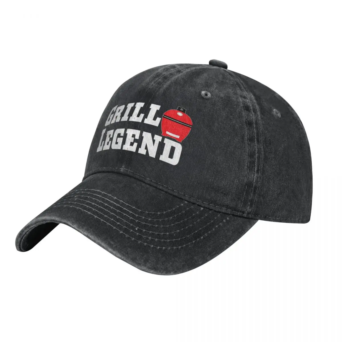 Grill Legend Men Women Baseball Cap Distressed Washed Caps Hat Classic Outdoor Summer Snapback Cap