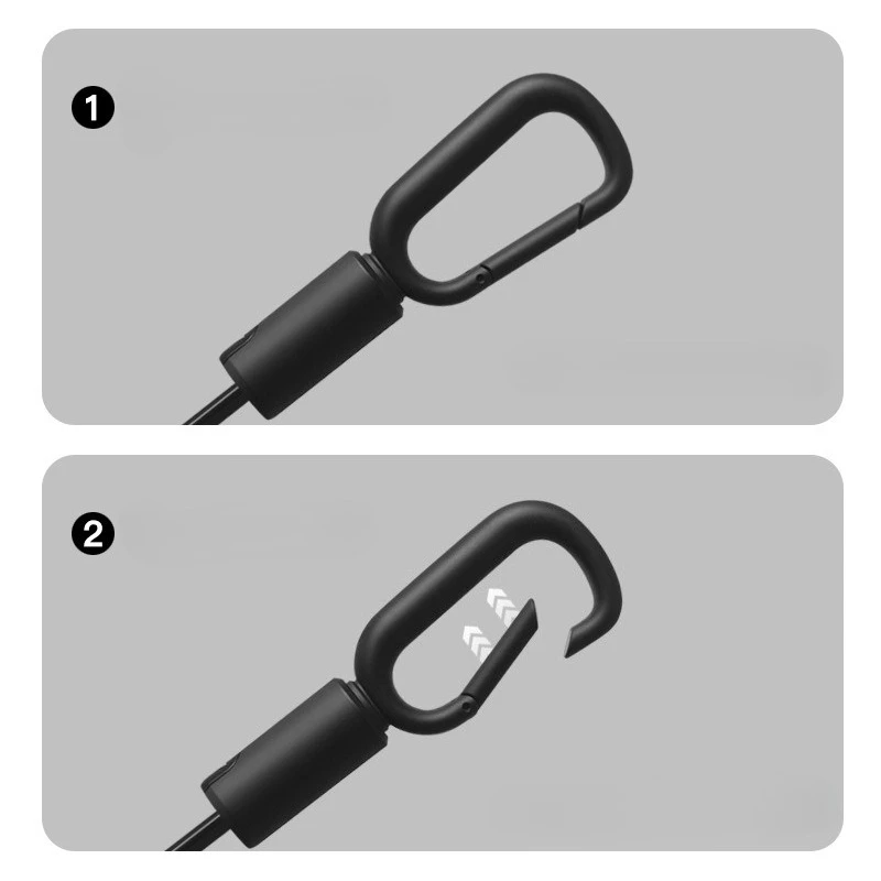 Two-fold Ring Buckle Hook Umbrella Holder Automatic Umbrella Large Quantity of Men's Folding Sunshade and All-weather Umbrellas