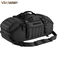 LQARMY 35L 50L 80L Sport Travel Bag Molle Tactical Backpack Gym Fitness Bag Large Duffle Bags for Camping Hunting Fishing