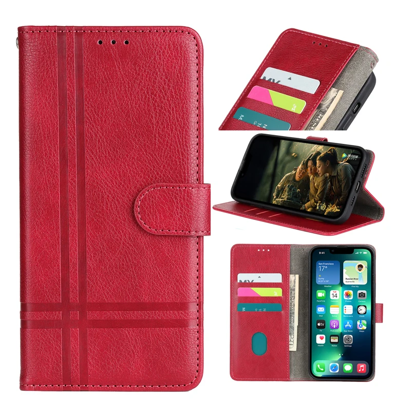 Custodia in pelle per Cubot P80 Cover per telefono Book Skin Wallet Flip Pouch per Cubot P80 P 80 CubotP80 custodia Luxury Fundas bag