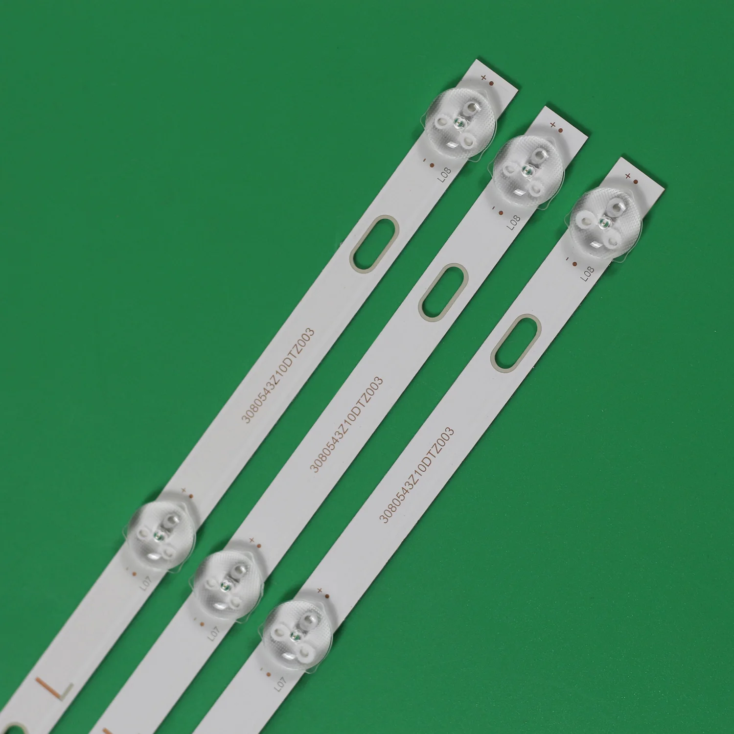 3pcs LED backlight strip para 43 "TV Starwind LED43SA300 MS-L3300 V3 PA-43TDSA MS-L2392 V2 SST-4350C SJ.CX.D4300402-3030ES-M