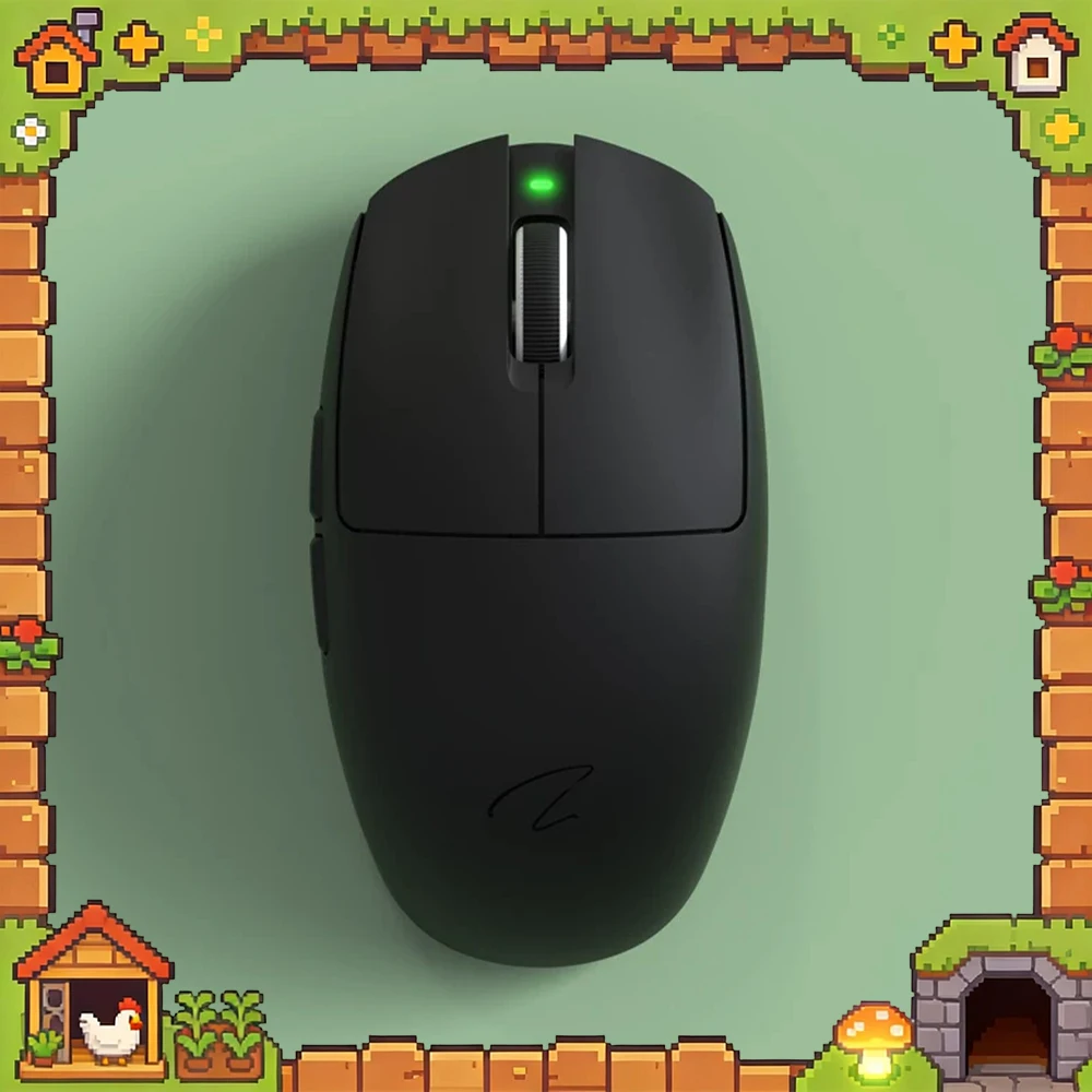 Zaopin Z11 Wireless Mouse Three Mode Connection Primary Phase PAW3395 Game Mouse 1000HZ Rate Of Return Light Weight For Gifts
