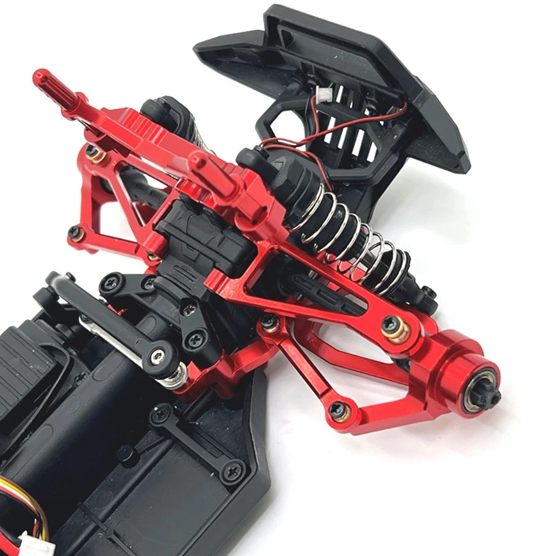 Y51A-RC سيارة ترقية تعديل الجبهة العلوي سوينغ طقم أذرع ل SCY 1/18 18101 18102 RC ترقية أجزاء السيارة #4