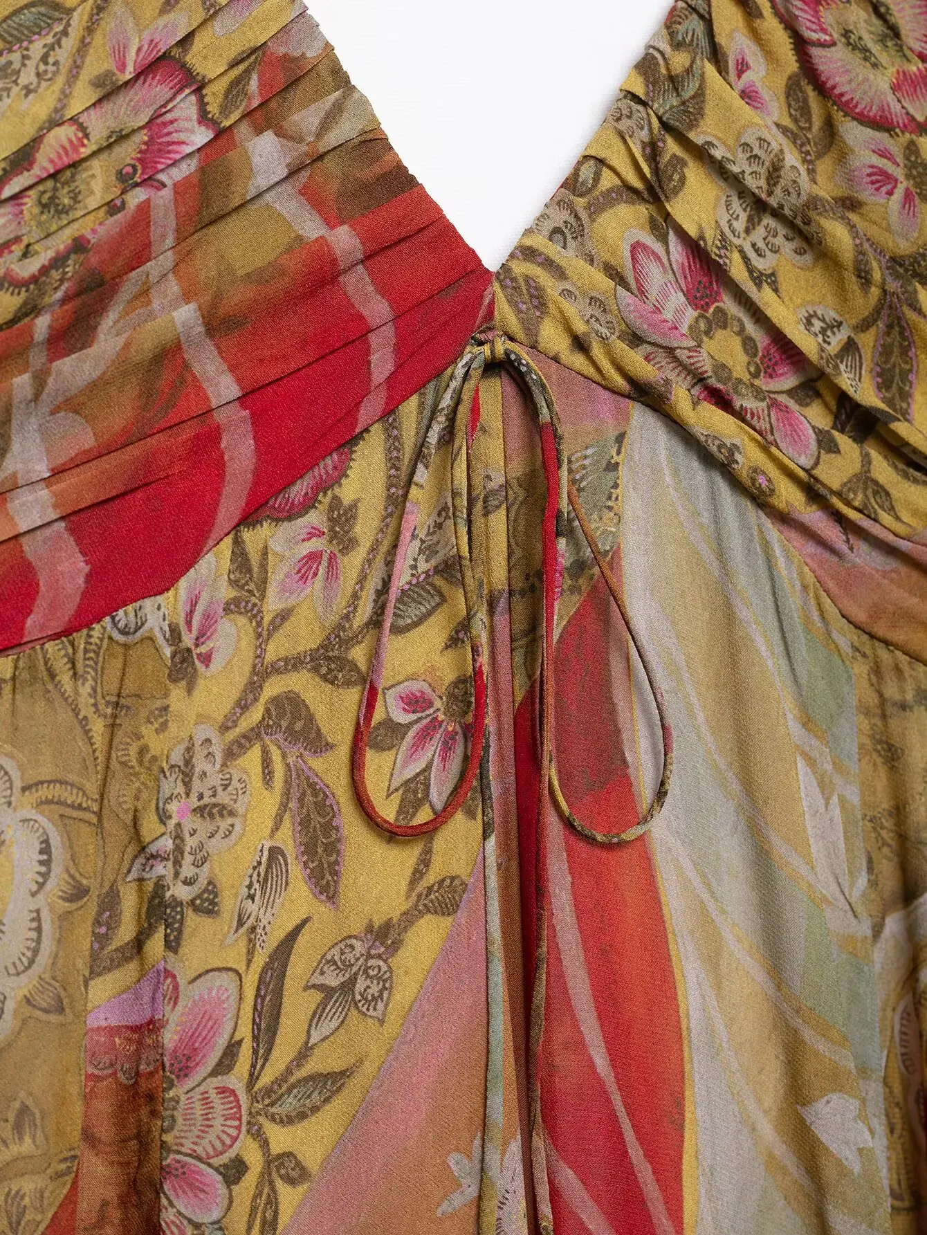 เดรสสายเดี่ยวพิมพ์ลายโบฮีเมียนสไตล์วินเทจสำหรับผู้หญิง แบรนด์ KONDALA รุ่นใหม่ประจำปี 2025 เหมาะสำหรับฤดูร้อน ฤดูใบไม้ร่วง แฟชั่นชายหาด ปาร์ตี้ วันหยุด