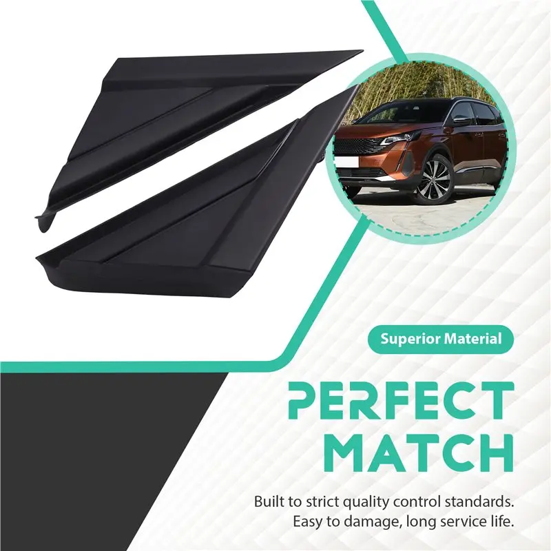 Front Fender Molding Plate Triangle Fender Pillar 9811661880 9811262080 For Car For 4008 5008 P84 P87