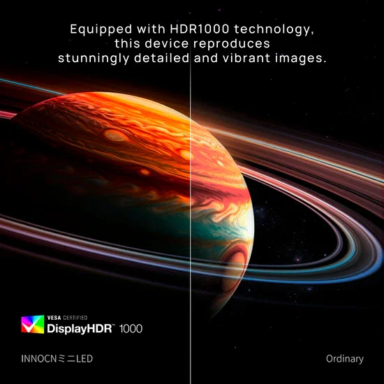 INNOCN GAMING Monitor 32M2V 32 Zoll 144 Hz 4K Display MINI LED IPS Bildschirm HDR1000 TYPE-C+HDMI+DP+USB