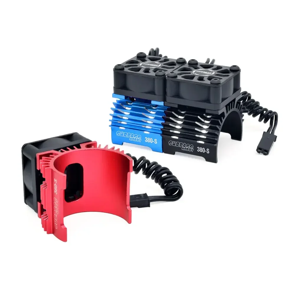 SURPASS 28/29mm 36mm 40/42mm 56mm Motor Cooling Fan Metal Heat Sink Holder 8.4V for 1/12 1/10 1/8 1/5 RC Car Brushless Motor