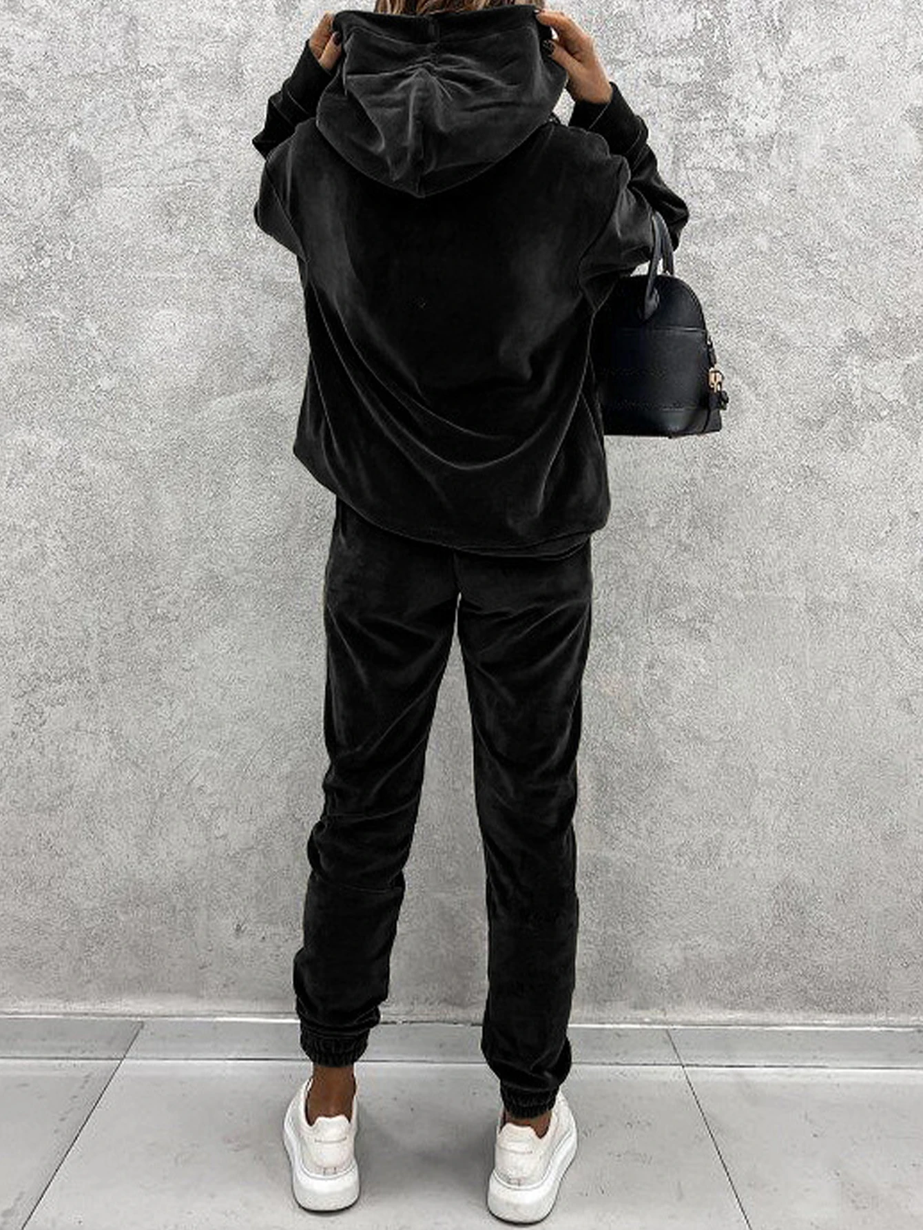 Casual fit pakbroekenset zonder decoratie Modestijl lange damesbroekoutfit