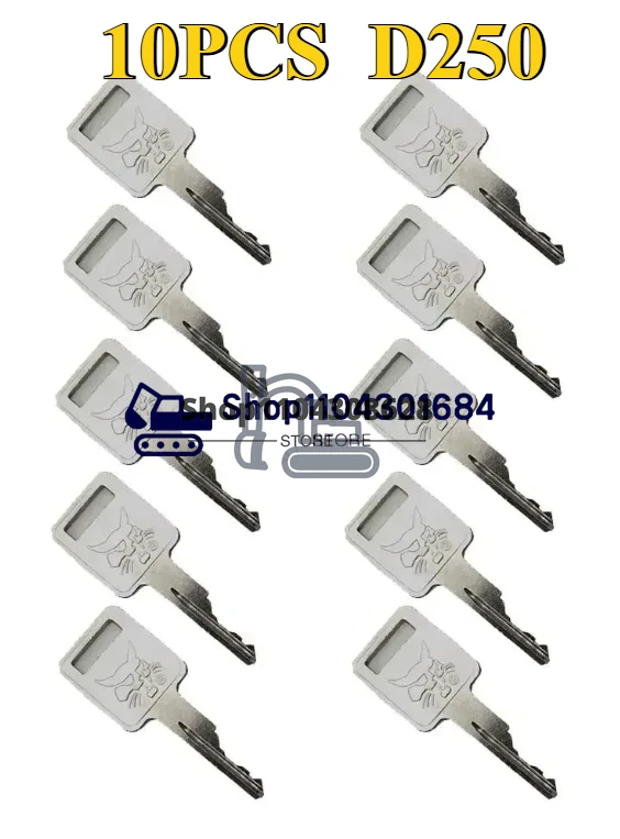 10 قطعة S331/S160 يناسب حفارة المعدات الثقيلة المفاتيح ل بوب كات S550 S185 جرافة انزلاقية مفتاح الكناس