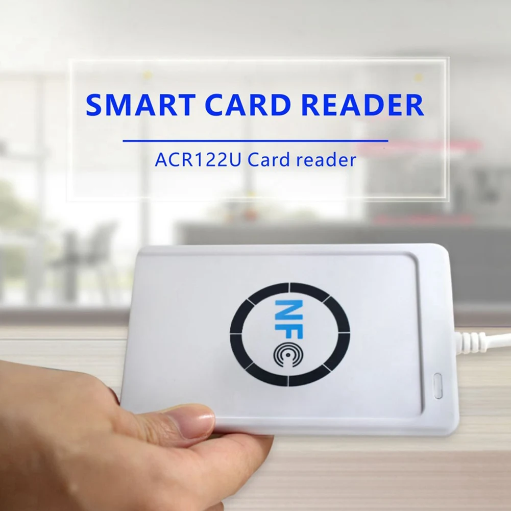 T88C ACR122U RFID IC Smart Card Reader Duplicator Contactless Writer Copier Writable Clone 13.56Mhz ID IC Card Copier