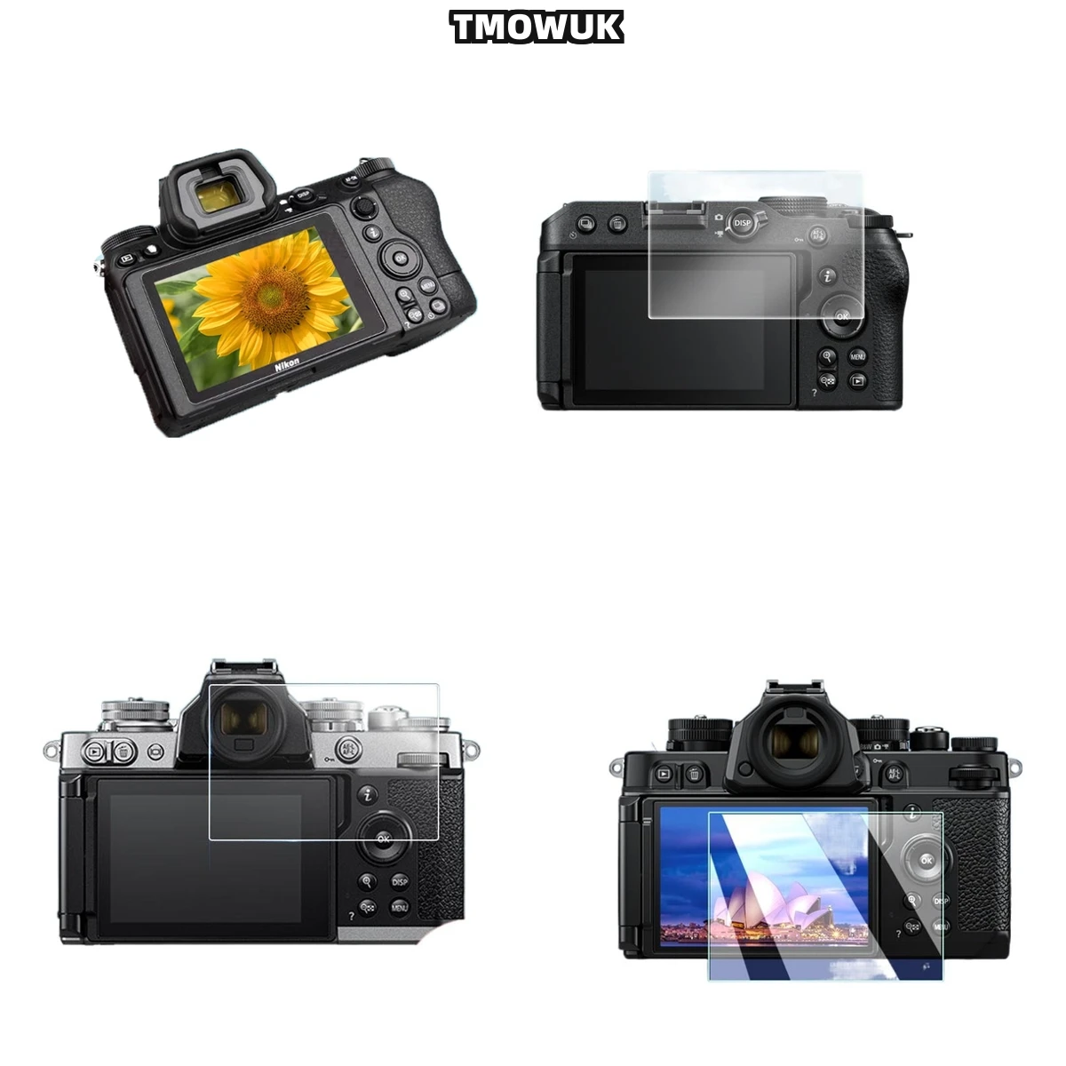 

For Nikon Z30 ZFC Privacy Screen Protector - Tempered Glass With Anti-Reflective Coating & Raised Boundary Edges