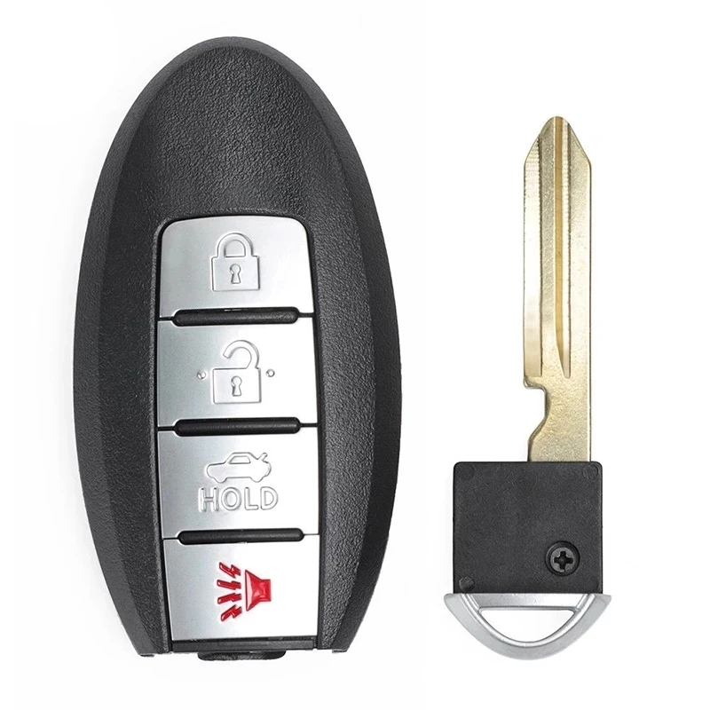 KEYECU 4 Buttons 5WK49609 For Nissan Maxima 2008 2009 2010 2011 2012 2013 2014 2015 Smart 433.92MHz ID46 Chip Key Remote Fob