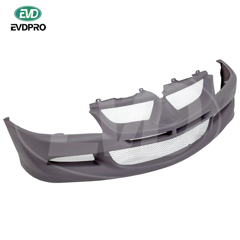 

For 2001-2007 Mitsubishi Lancer Evolution Evo 7-9 Oem Style Fiber Glass Front Bumper