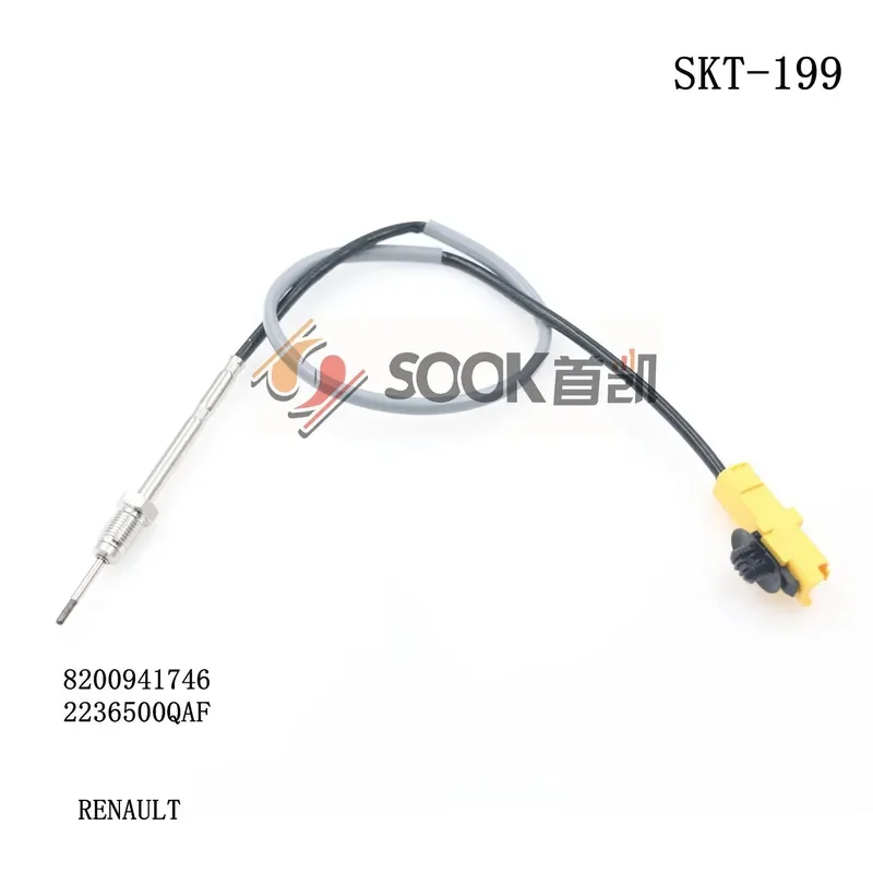 

Temperature Sensor for Manufacturer Vehicle Exhaust Emissions Monitoring Exhaust Temperature 8200941746 SKT-199