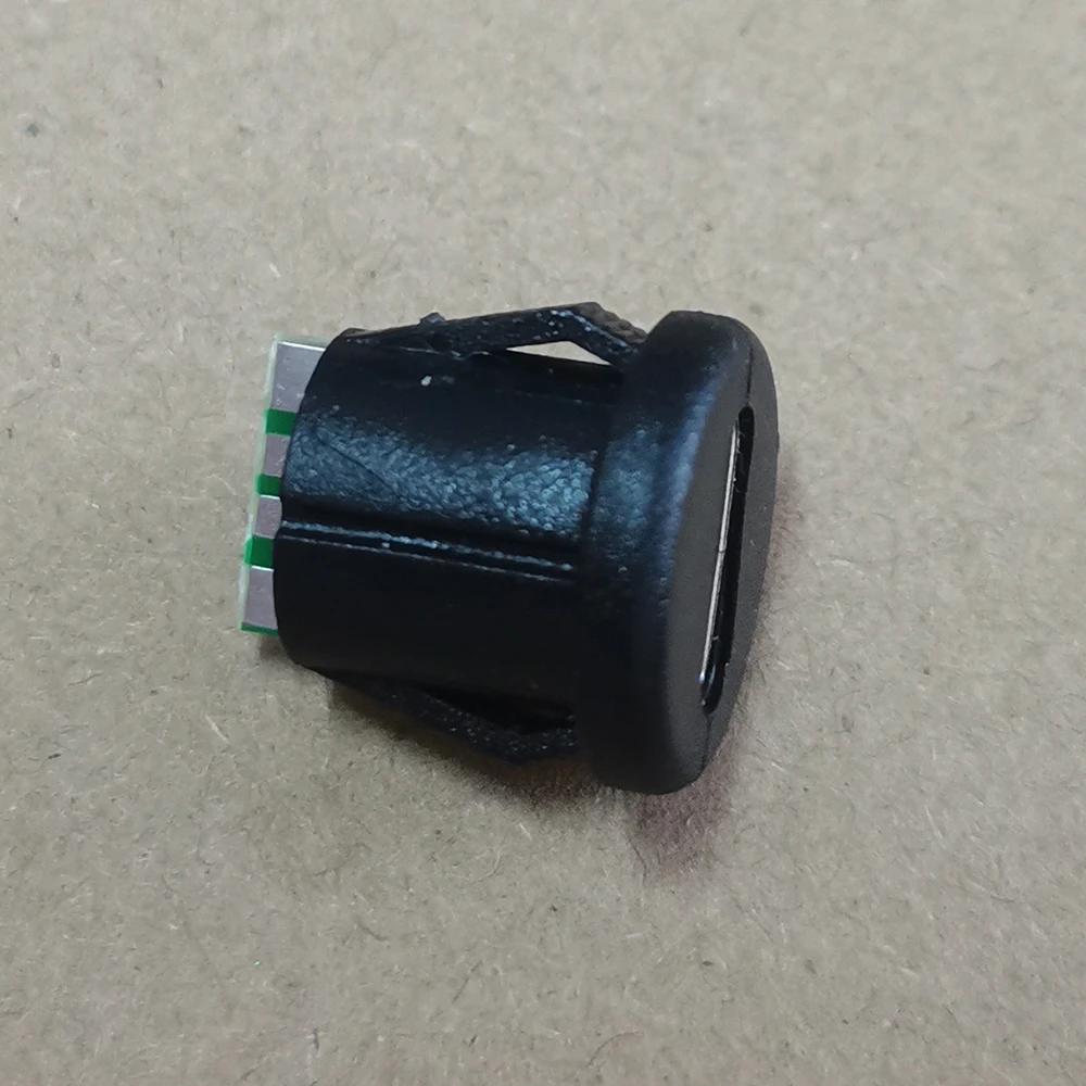 1 Stück Panelmontage Typ-C Buchse 6-Pin USB-Anschluss Typ-C Buchse Schnellladebuchse Ladeanschluss USB-C Ladegerät Stecker Dock – Detail 6