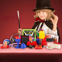Children Magic Tricks Toy Kids Funny Magic Props Set Beginner Exciting Magician Tricks Performance with Instruction Gift Box