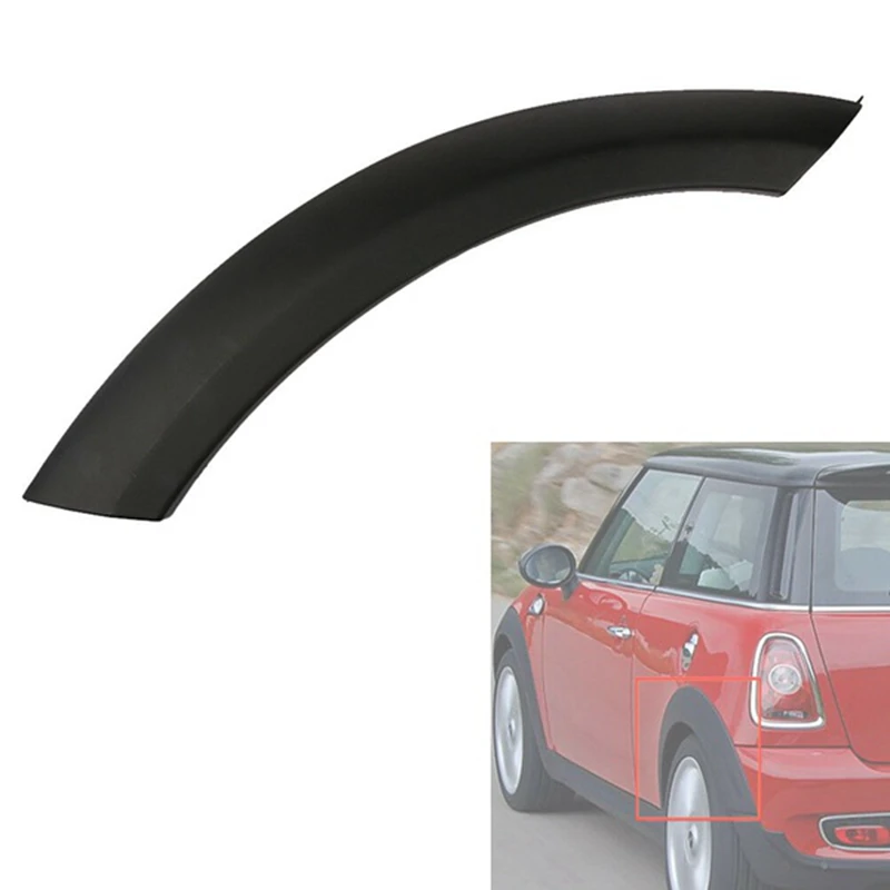 4Pcs Wheel Eyebrow Upper Fender Arch Trim For-BMW MINI Cooper 2002-2008 51131505864 51131505867