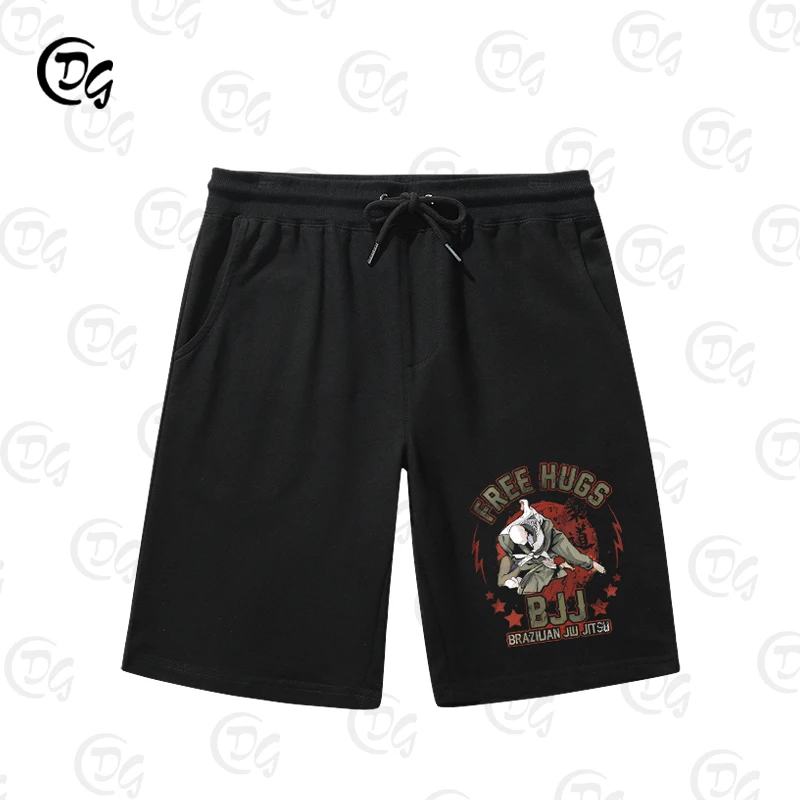 

2025 модные летние брюки для каратэ, бразильские джиу-джитсу, борьбы, дзюдо, боевые тренировочные повседневные брюки, шорты унисекс, большие размеры