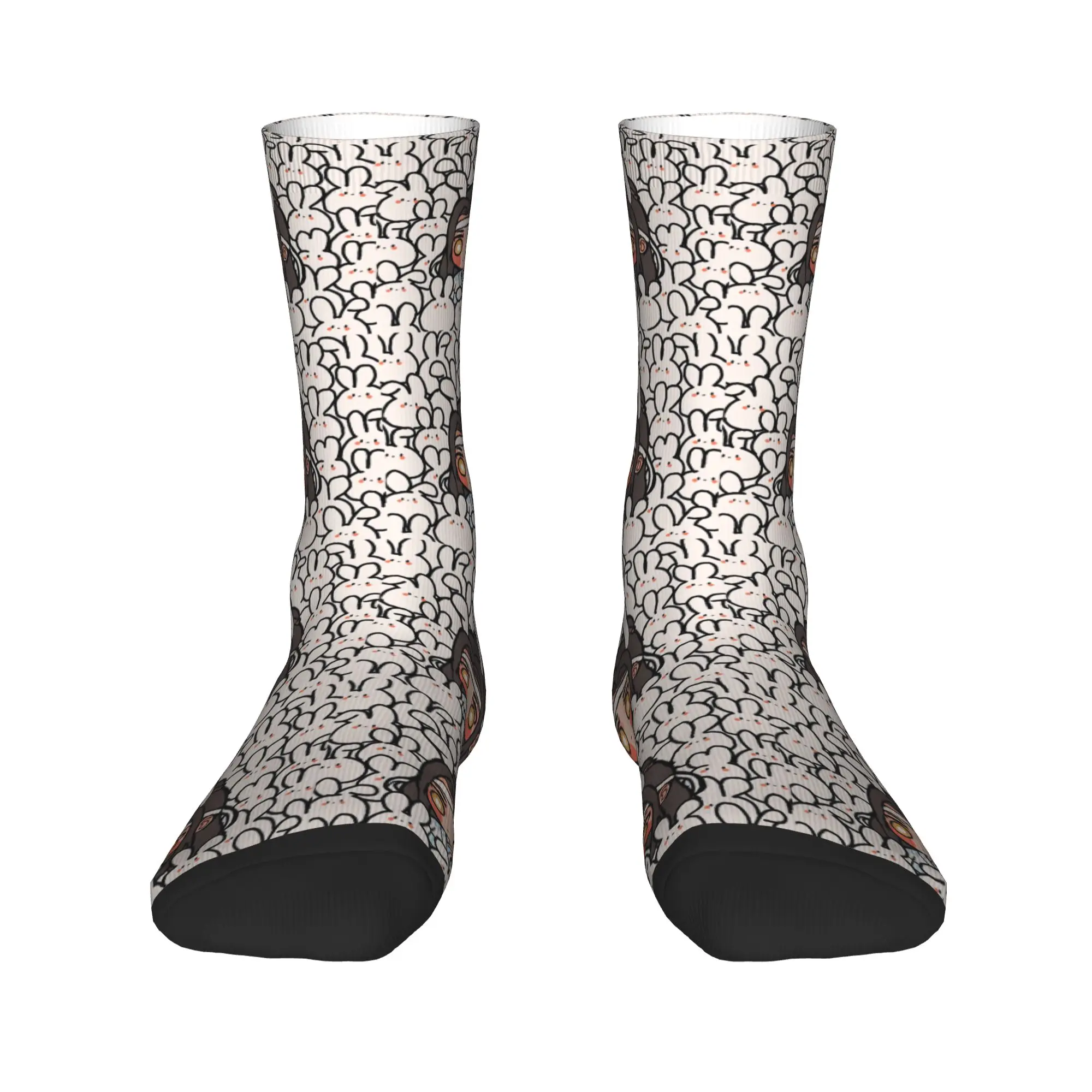 The Untamed WangXian Bunny Mo Dao Zu Shi Socks Autumn  Stockings Fashion Unisex Men Breathable Socks Sports Anti Sweat Socks