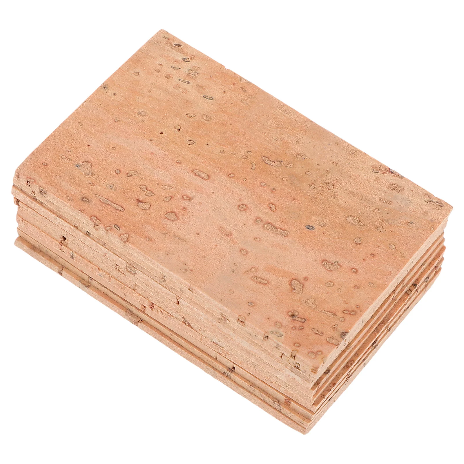 

10 pcs Neck Cork Sheets 60X40Mm Replacement For Soprano Saxophone Neck Cork Tenor Sax Joint Repair Kit Instrument