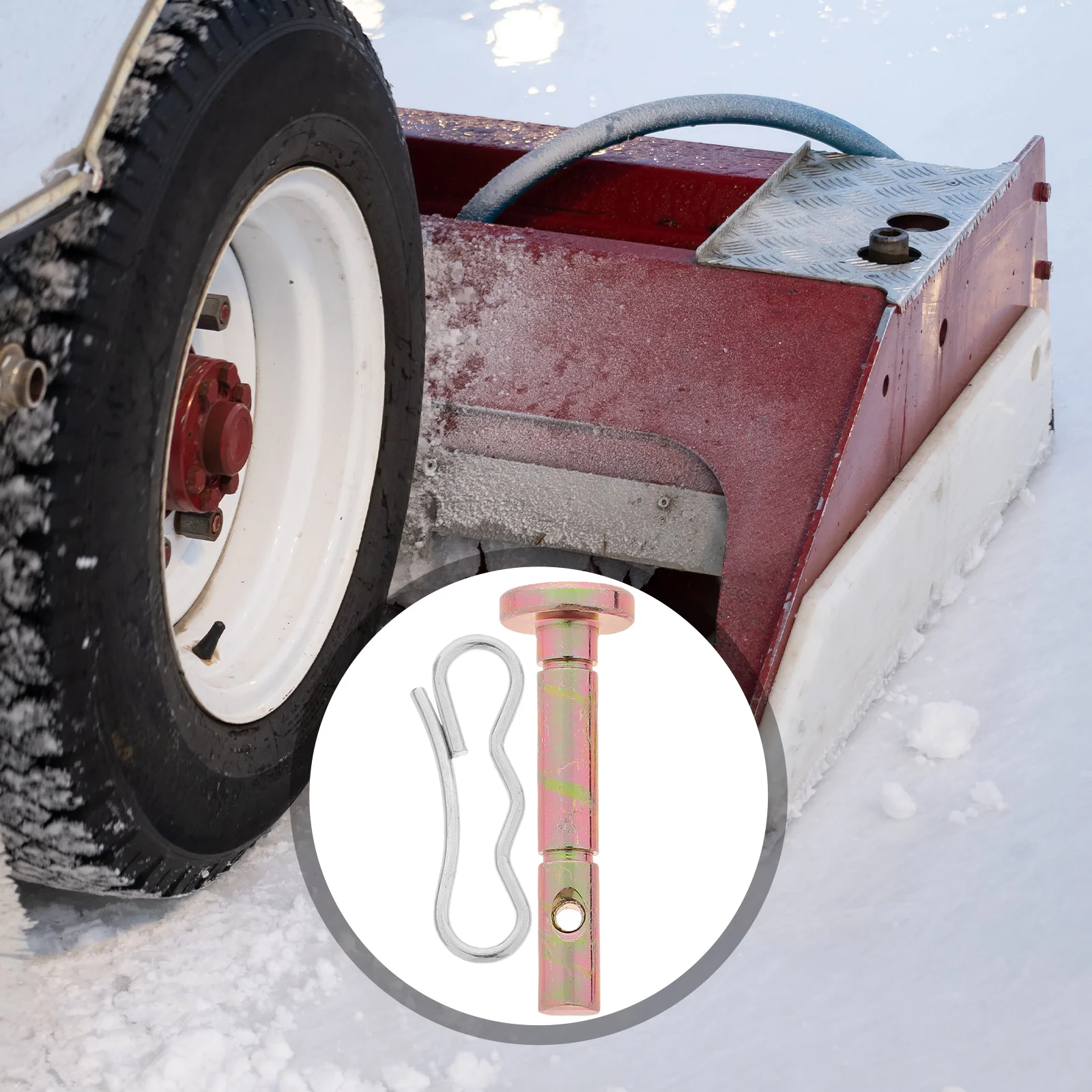 

10 Sets Shear Pin Snow Blower Pins Snowplow Cotter for Shears Steel Accessories Replacement Kit Parts