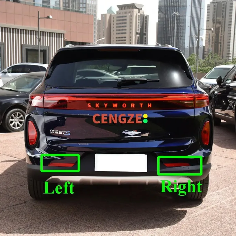 EV6 Rear Bumper Reflector ET5 Rear Bumper Lamp For SKYWORTH