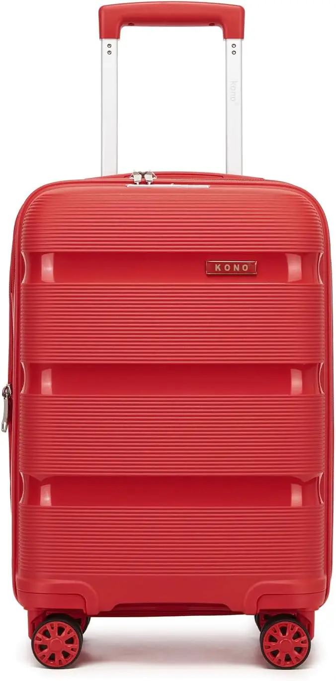 

20 Inch Carry On Luggage Expandable Hard Shell Suitcase with 4 Spinner Wheels and TSA Lock, Lightweight Polypropylene Travel