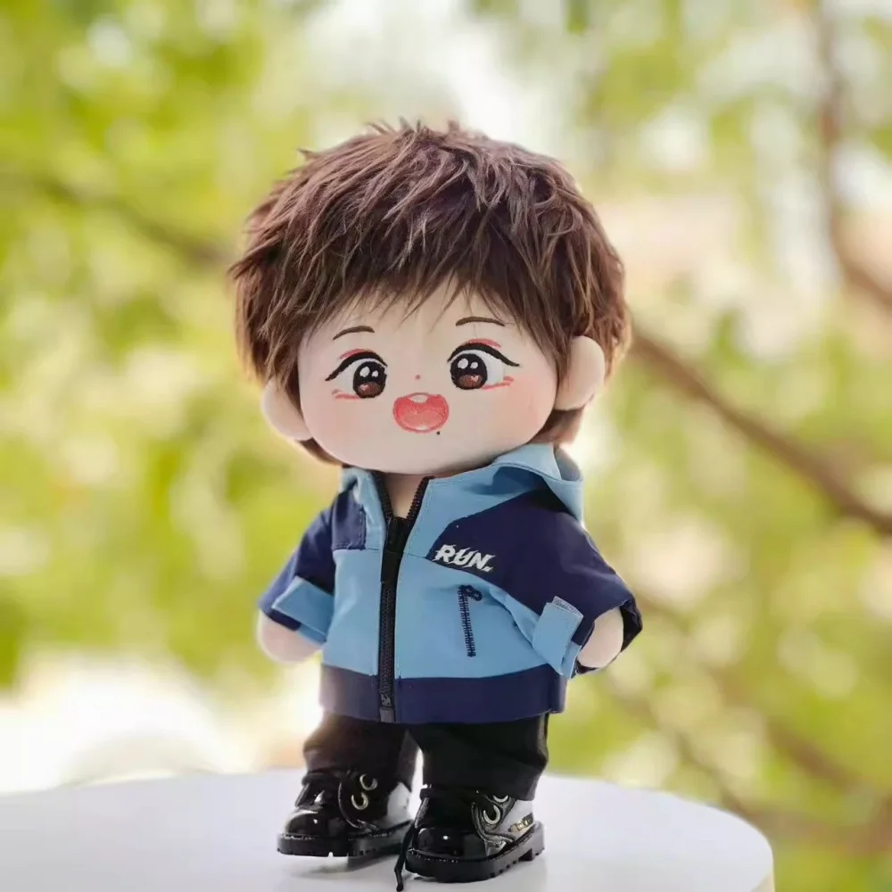 Xiao Zhan Idol Star Hübscher cooler Outdoor-Jackenanzug für 20 cm Puppe Spielzeugkleidung Dress Up Cosplay Original MDZS G