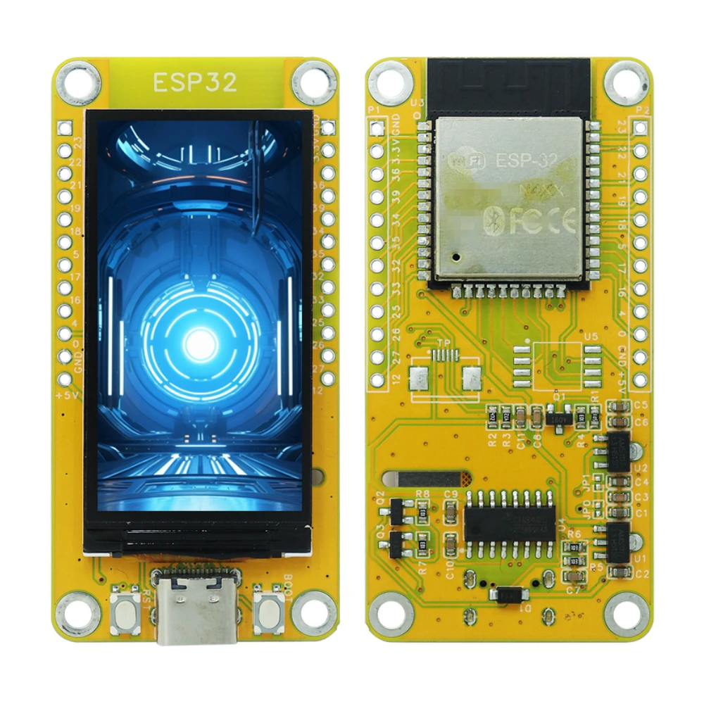 FOR ESP32 is equipped with a 1.9-inch screen, LVGL development board, wifi+ Bluetooth, 170*320 display screen and TFT module