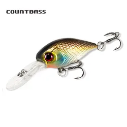 Floating Crank Bait Plastic Hard Lures 37mm 1-29/64