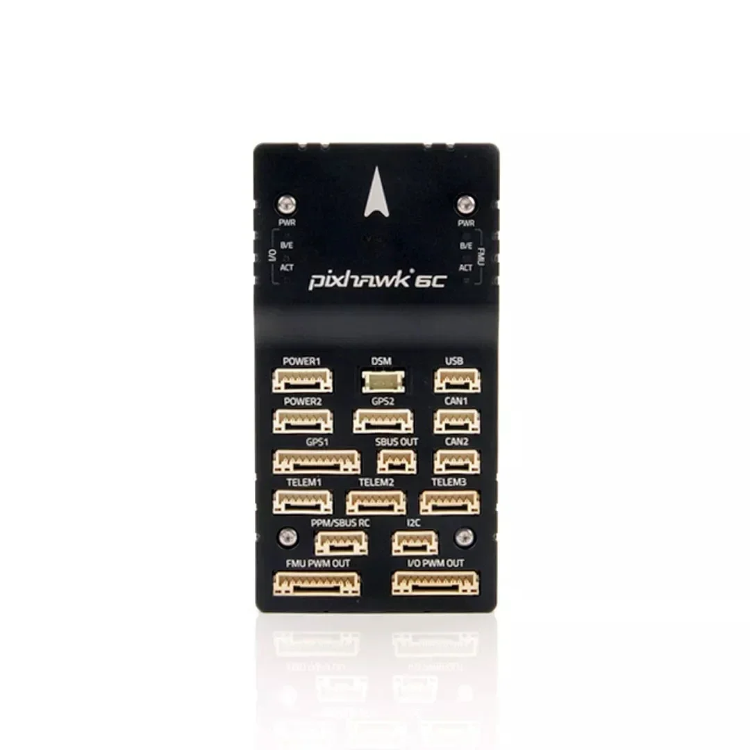 

Контроллер полета автопилота HolyBro Pixhawk 6C (алюминиевый/пластиковый корпус)