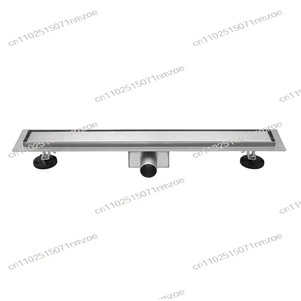 304 Stainless Steel Invisible Inlay Linear Floor Drain, Modern Style Floor Drain